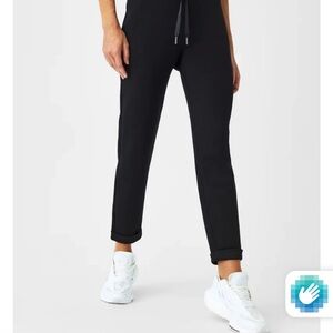Spanx Black Spanx Air essentials Tapered Pants Women Size X- Large nwt